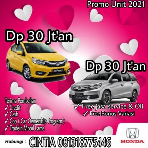 PROMO HONDA BRIO tahun 2021